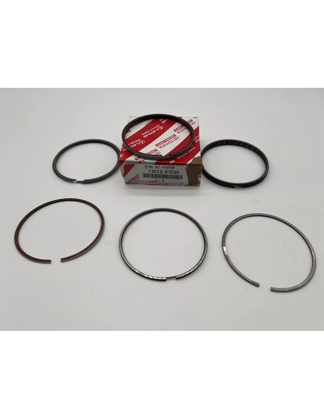 Jeu segments cote réparation 0.5 pour 4 pistons 1KZ-T KZJ7 KZJ9