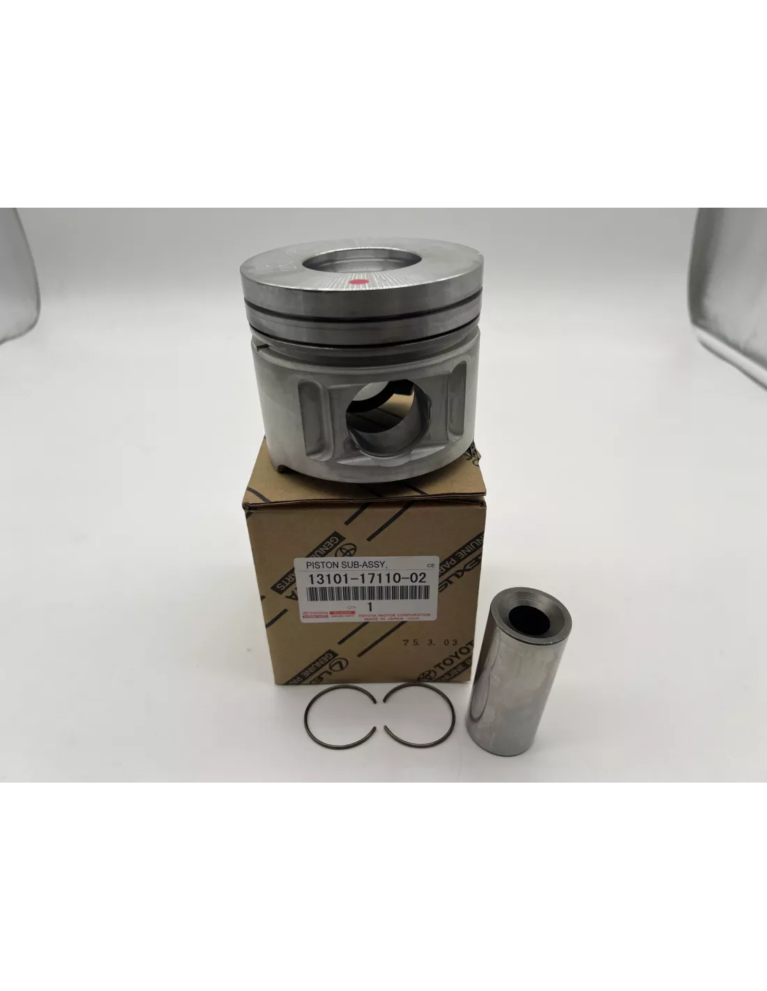 Piston moteur HDJ100 sans refroidisseur EGR - Marquage 2 - Cote