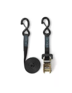 DECED Ratschenriemen, schwarze Ratschenriemen