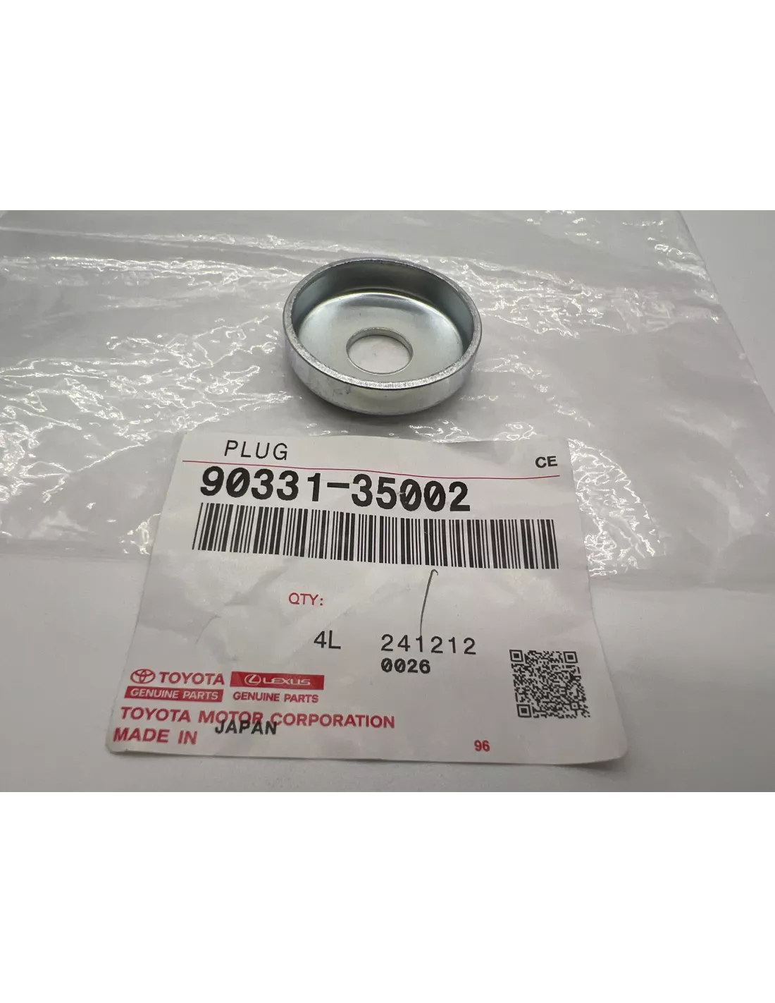 Pastille sablage Ø35mm TOYOTA - accessoire 4x4
