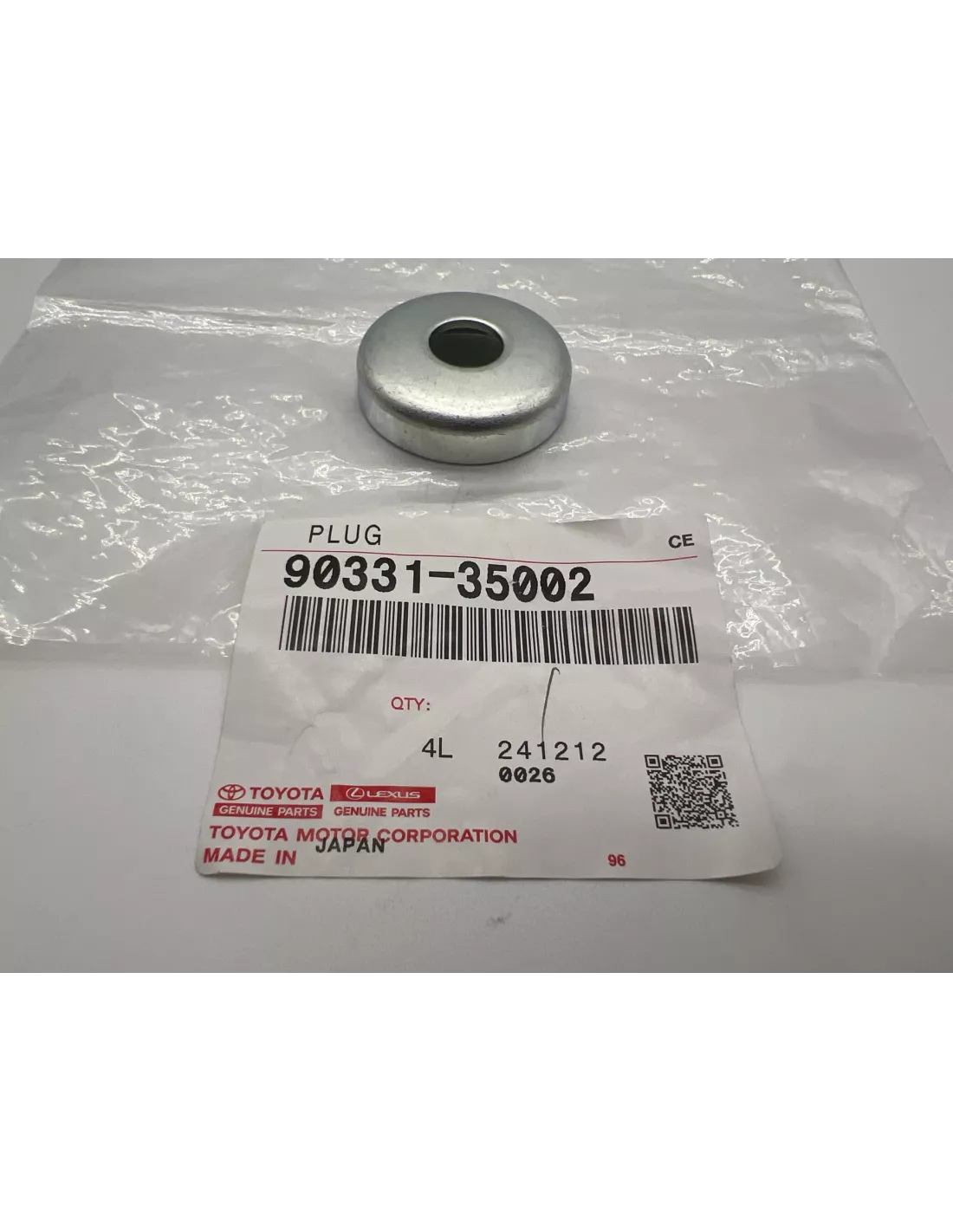 Pastille sablage Ø35mm TOYOTA - accessoire 4x4