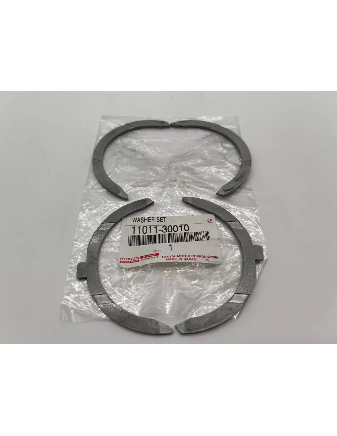 Jeu de cales de réglage latéral de vilebrequin KDJ12 KDJ15 166cv