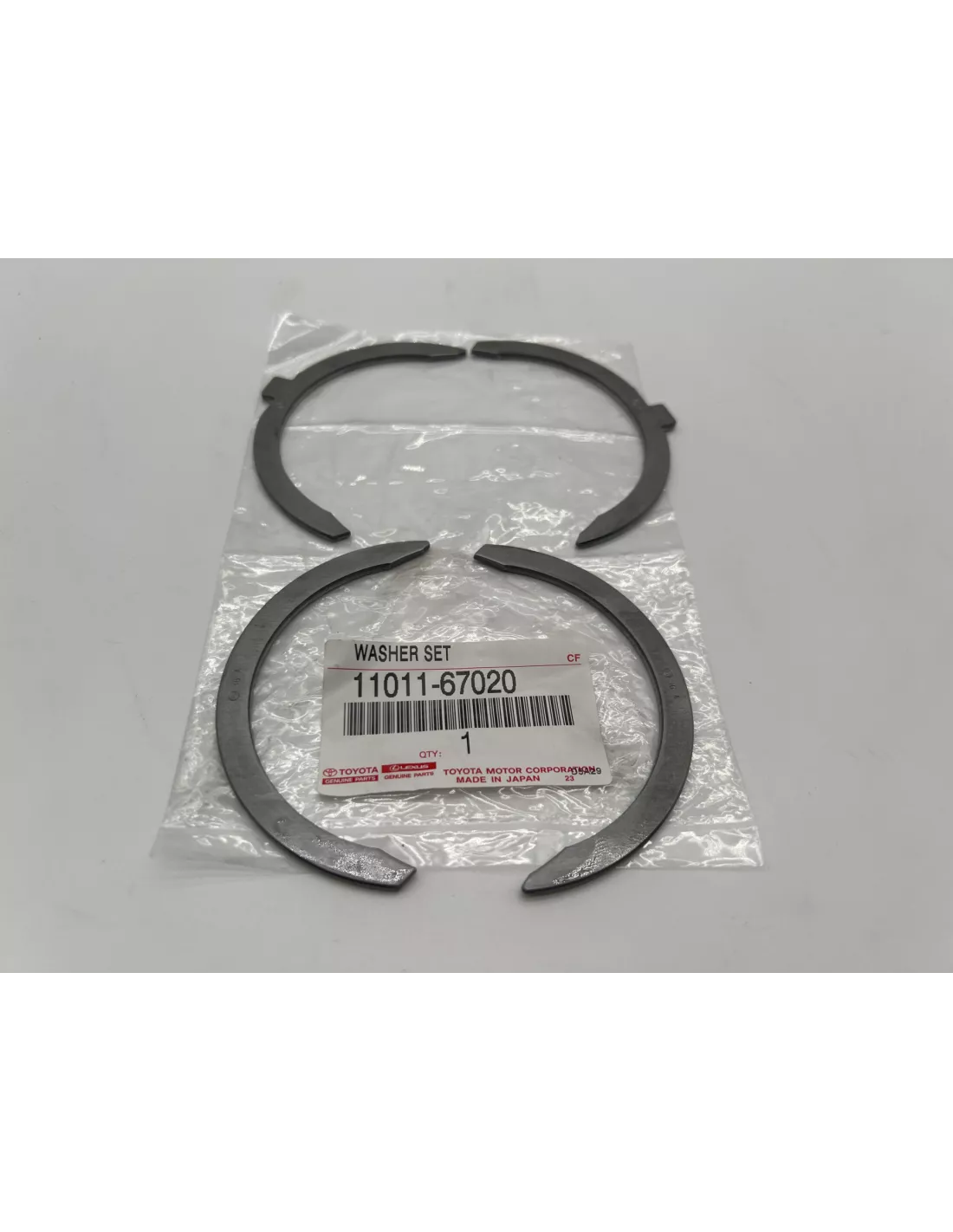 Jeu de cales de réglage latéral de vilebrequin KZJ7 KZJ9 KDJ9 KDJ12