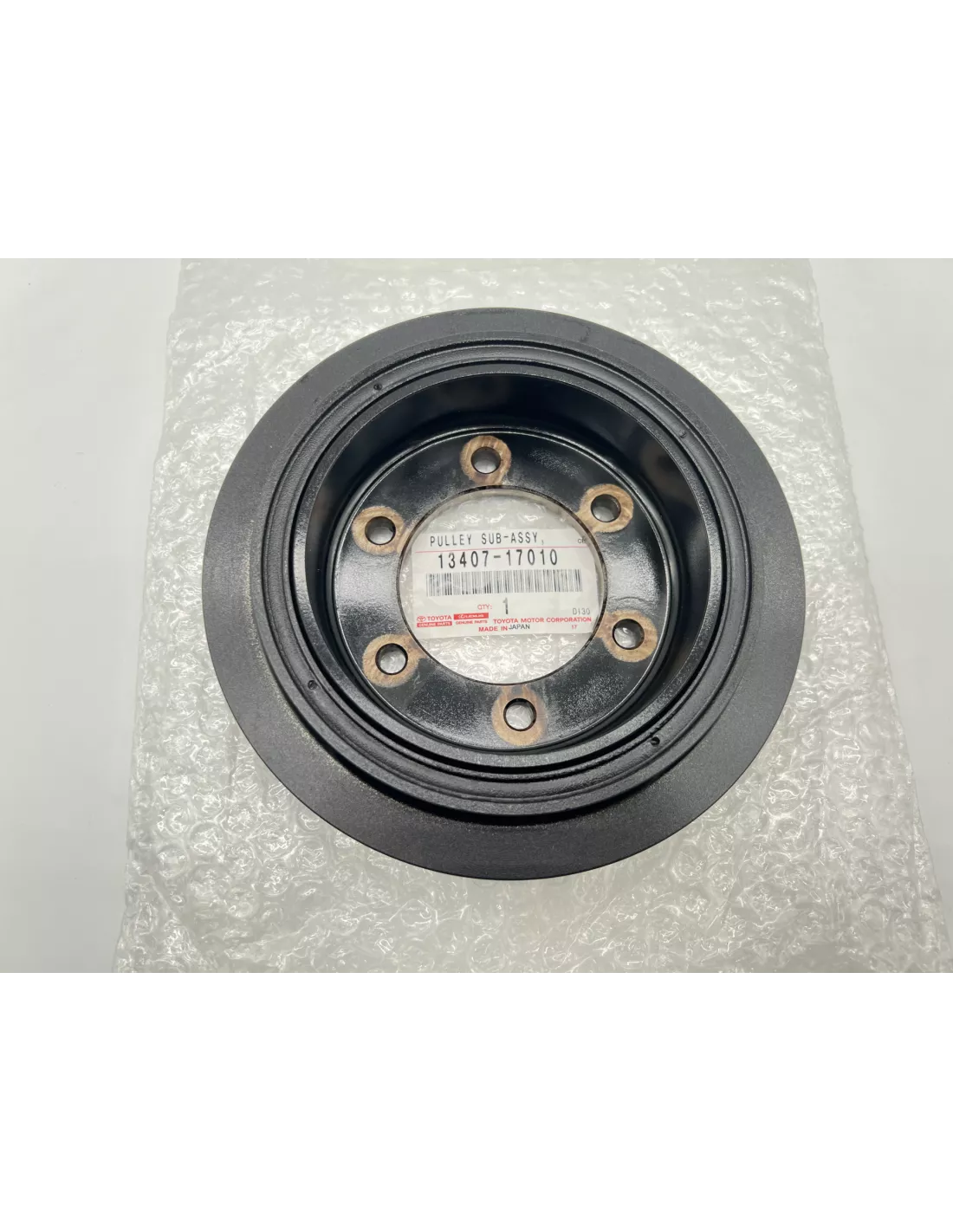 Poulie damper vilebrequin de courroie climatisation HDJ80 12s HZJ7