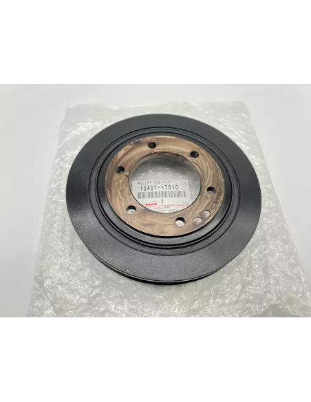 Poulie damper vilebrequin de courroie climatisation HDJ80 12s HZJ7