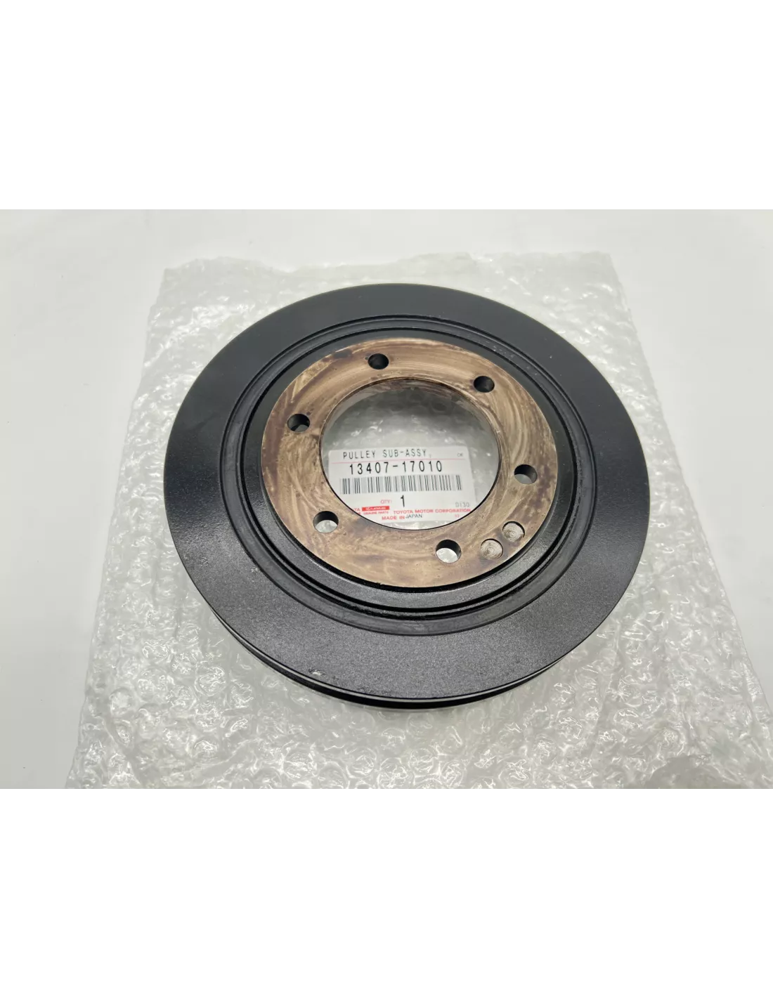 Poulie damper vilebrequin de courroie climatisation HDJ80 12s HZJ7