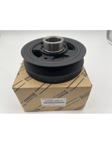 Poulie damper vilebrequin KDJ9 KDJ12 KDJ15 173cv Hilux Vigo 3.0D4-D