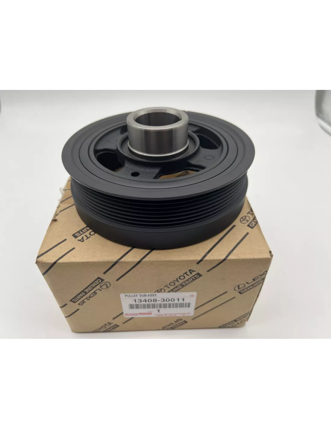 Poulie damper vilebrequin KDJ9 KDJ12 KDJ15 173cv Hilux Vigo 3.0D4-D