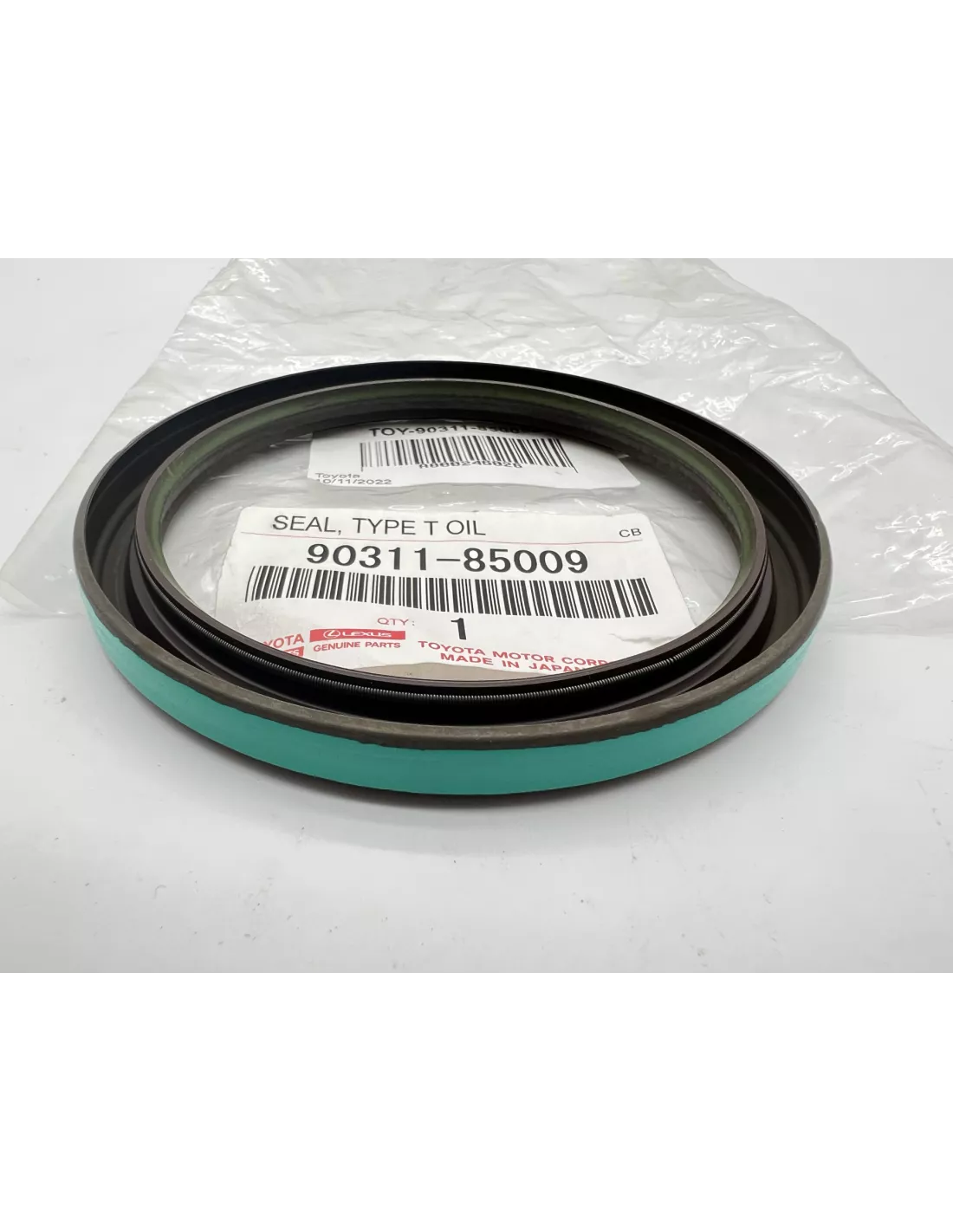 Joint spi arrière vilebrequin côté volant moteur LJ7 Hilux 2.4D et