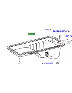 Carter huile moteur HZJ78 HZJ79 TOYOTA - accessoire 4x4