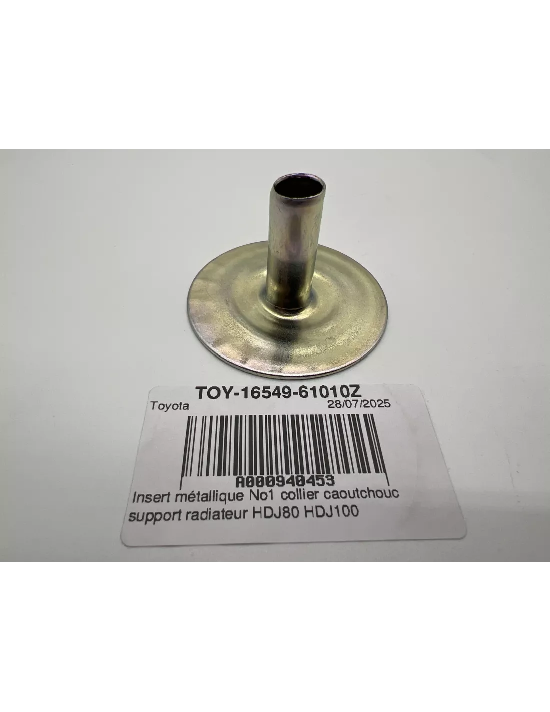 Insert métallique No1 collier caoutchouc support radiateur HDJ80