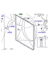 Buse radiateur tunnel hélice visco coupleur ventilateur VDJ200 TOYOTA