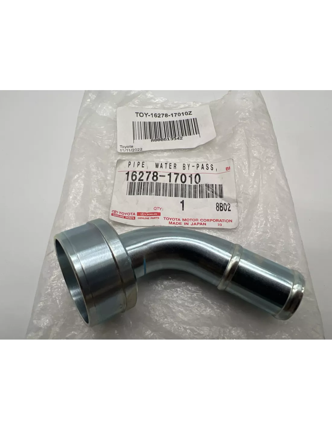 Tube rigide liquide de refroidissement bloc moteur HDJ80 HDJ100 HZJ7