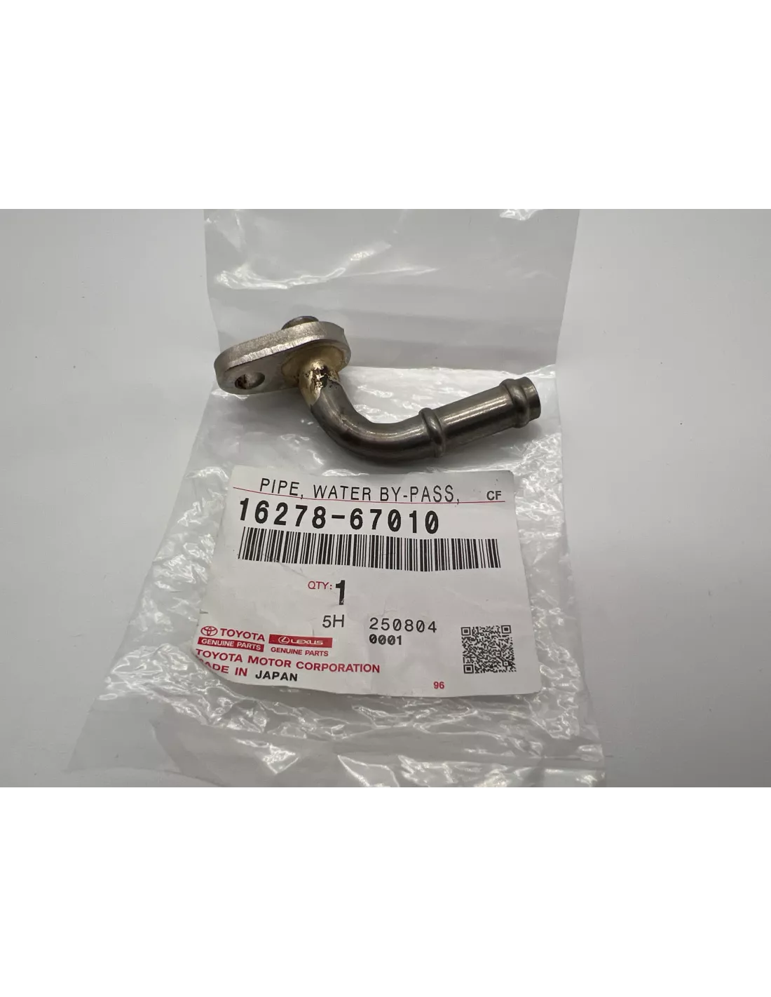 Tuyau piquage liquide refroidissement turbo sur le bloc KZJ KDJ