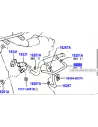 Durite de refroidissement sur refroidisseur EGR KDJ9 163cv TOYOTA -