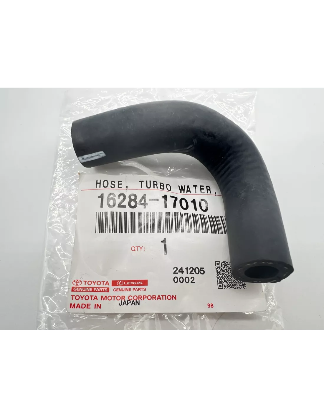 Durite No1 sur conduite rigide refroidissement turbo HDJ80 HDJ100