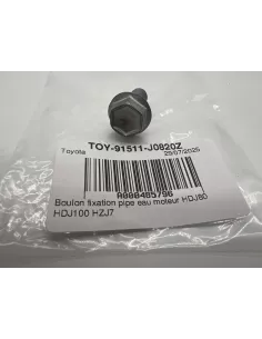Boulon fixation pipe eau moteur HDJ80 HDJ100 HZJ7 TOYOTA - accessoire