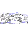 Collecteur échappement HDJ80 24S et HDJ100 - partie 2 cylindres -
