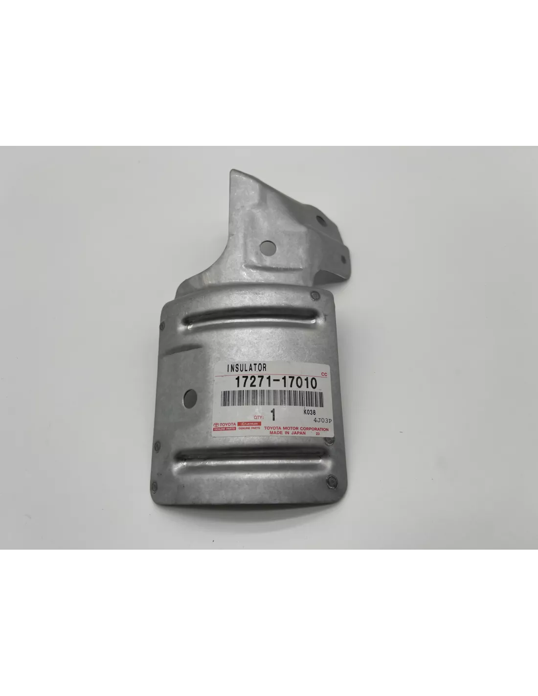Isolant tôle pare chaleur coude descente turbo HDJ80 HDJ100 TOYOTA -