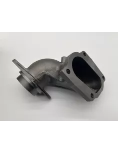 Coude descente de turbo HDJ100 avant 08/2002 - entre turbo et 2