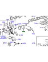 Coude descente de turbo KDJ9 KDJ12 163cv 166cv - entre turbo et