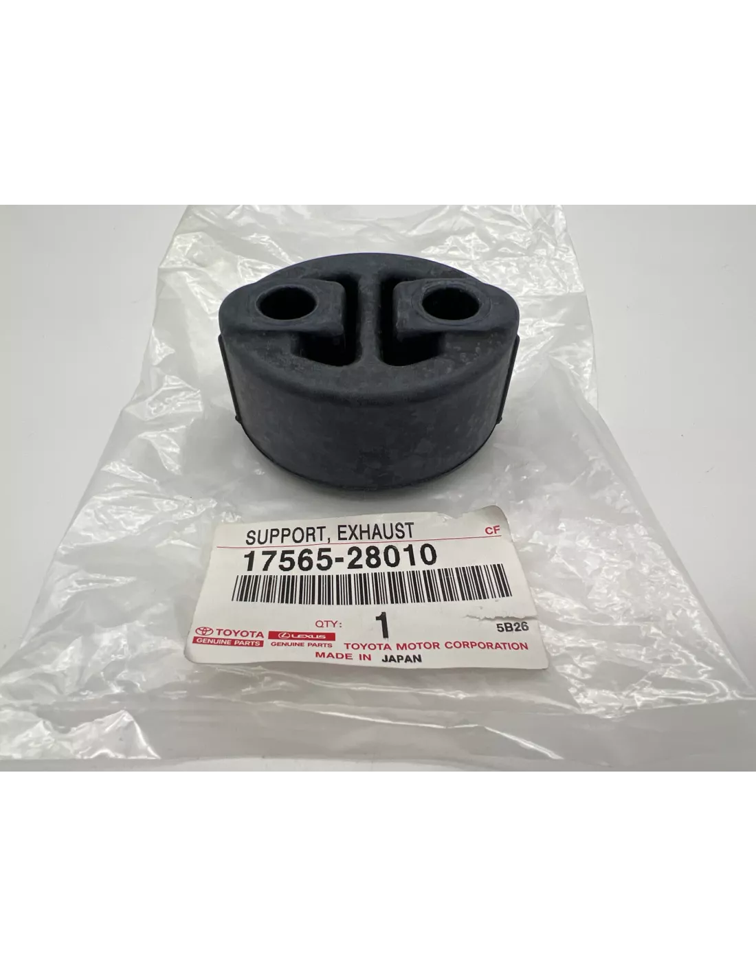 Silent bloc silencieux central et sortie échappement VDJ200 TOYOTA -
