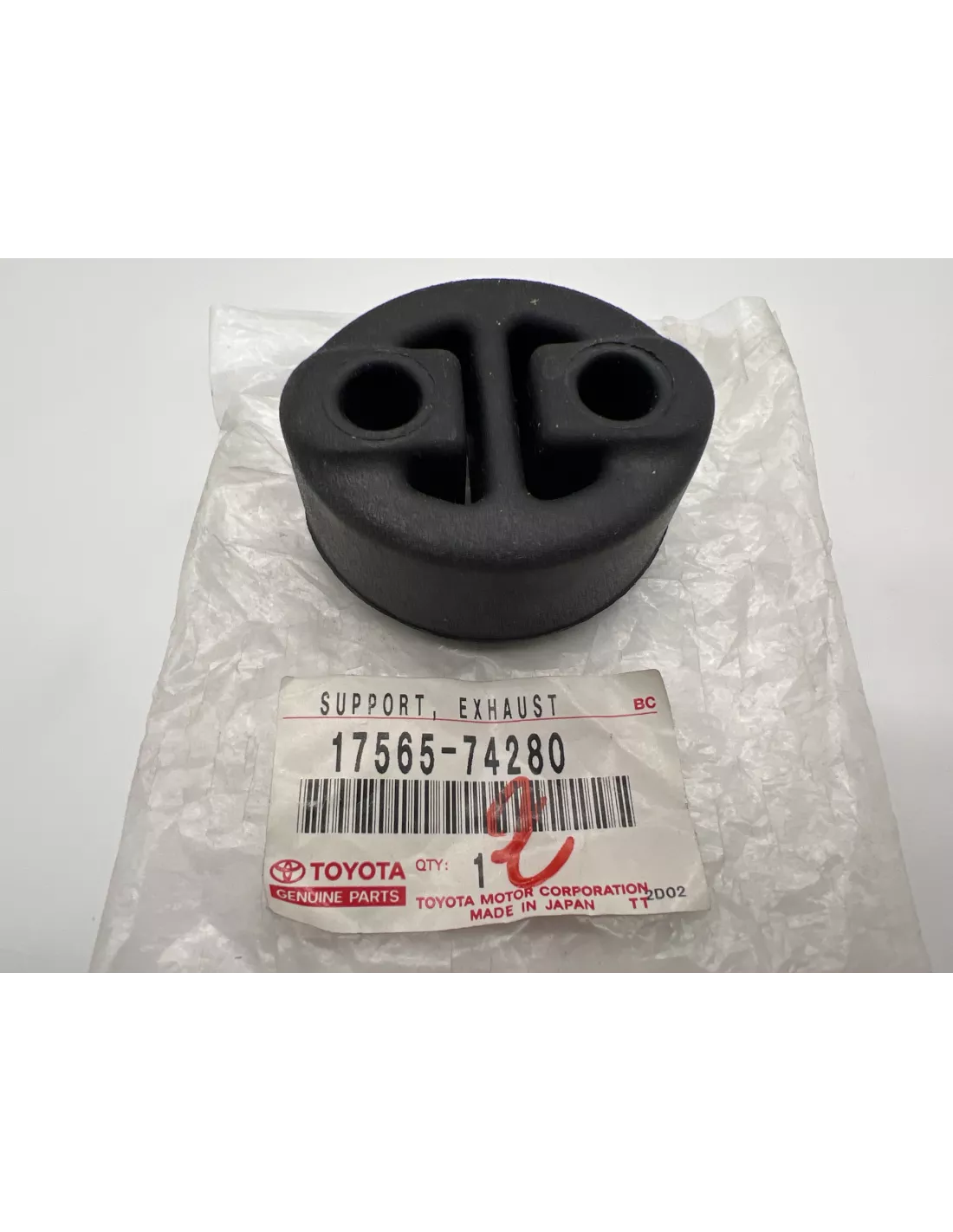 Silent bloc silencieux central échappement HDJ100 TOYOTA - accessoire