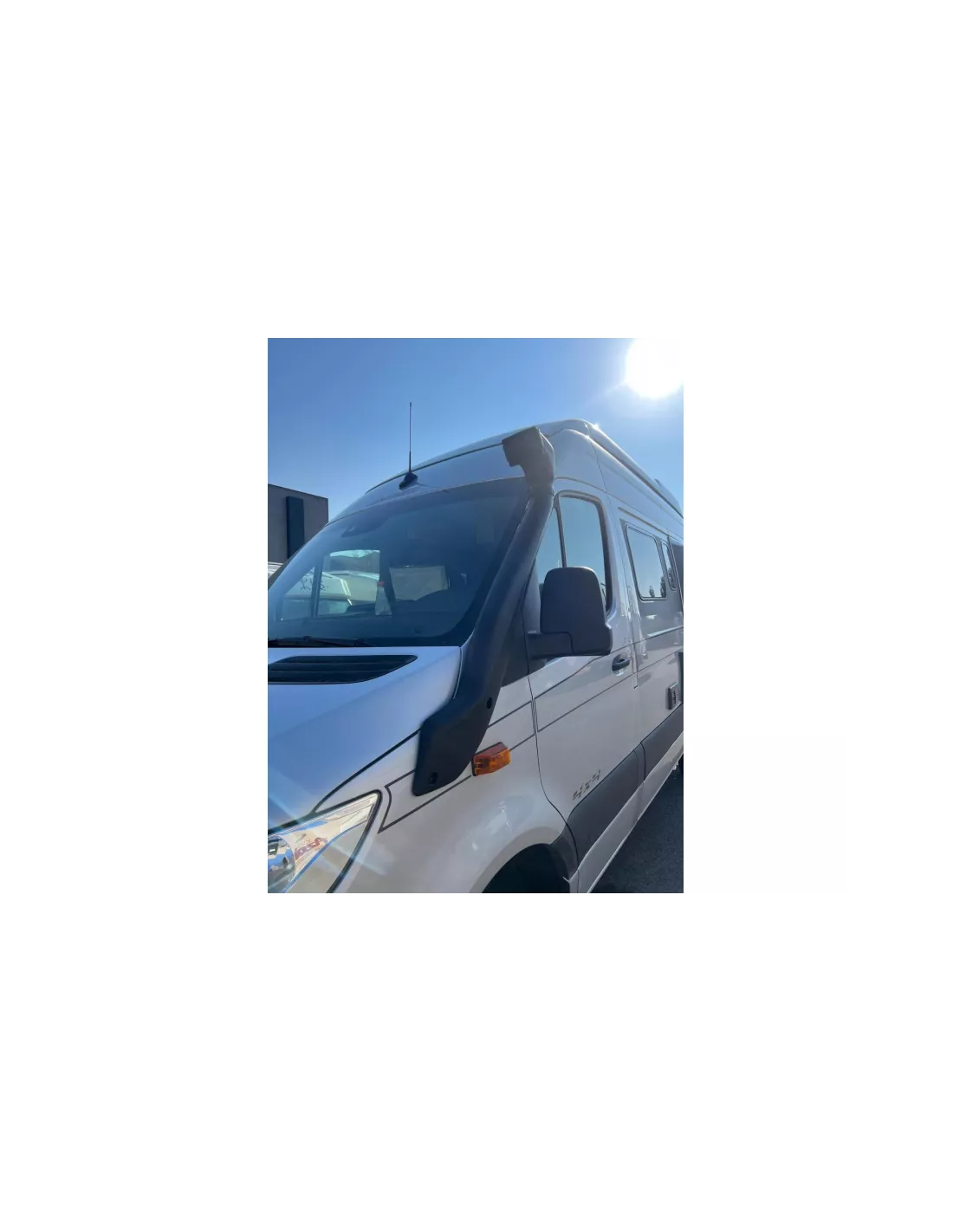Snorkel Bravo pour Mercedes Sprinter après 2022 W907 2.0 BVA9 BRAVO