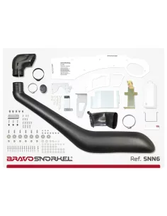 Snorkel Bravo pour Nissan Navara D23 NP300 2015 - 2021 BRAVO SNORKEL 2