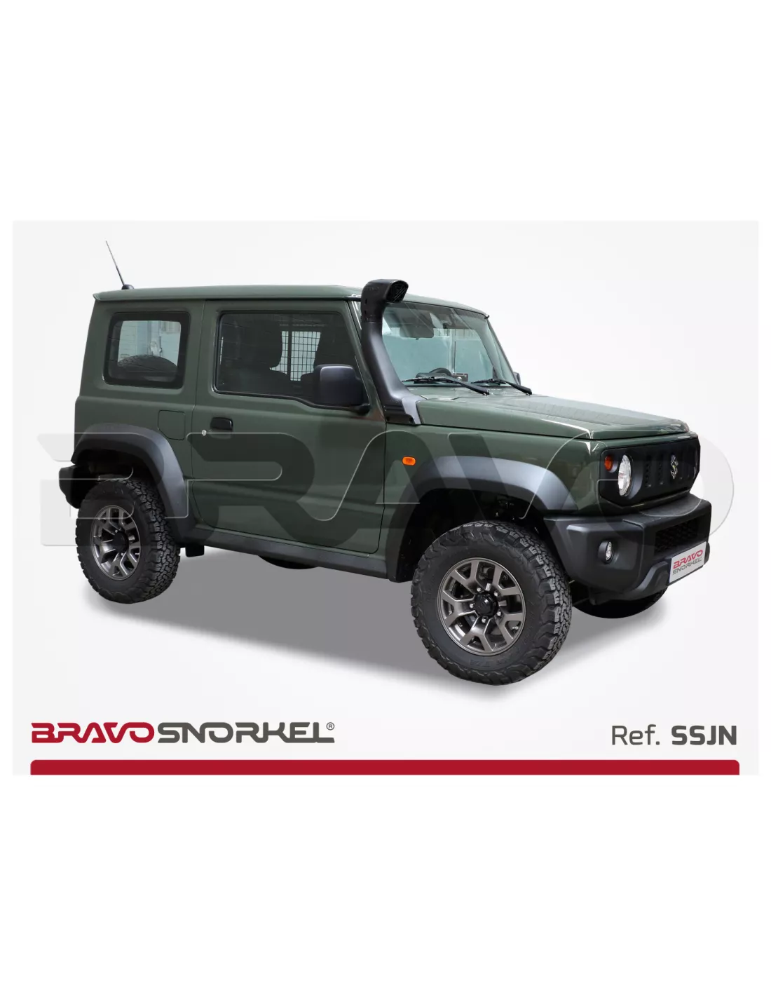 Snorkel Bravo pour Suzuki Jimny après 2018 BRAVO SNORKEL - accessoire