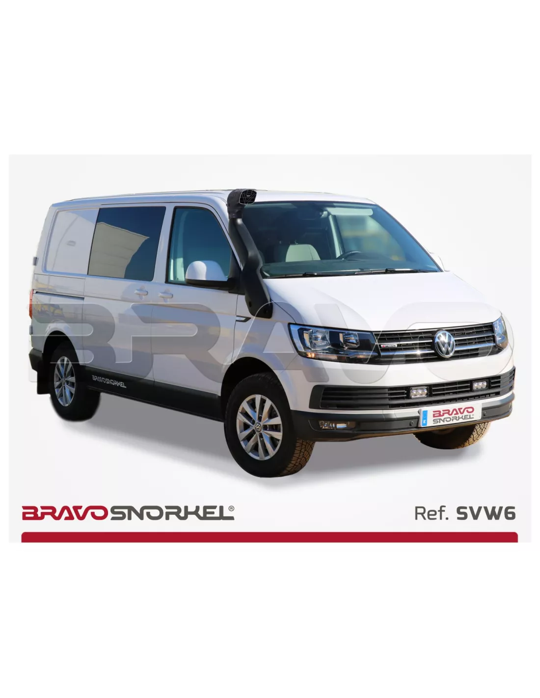 Snorkel Bravo pour Volkswagen Transporter T5 T6 BRAVO SNORKEL -