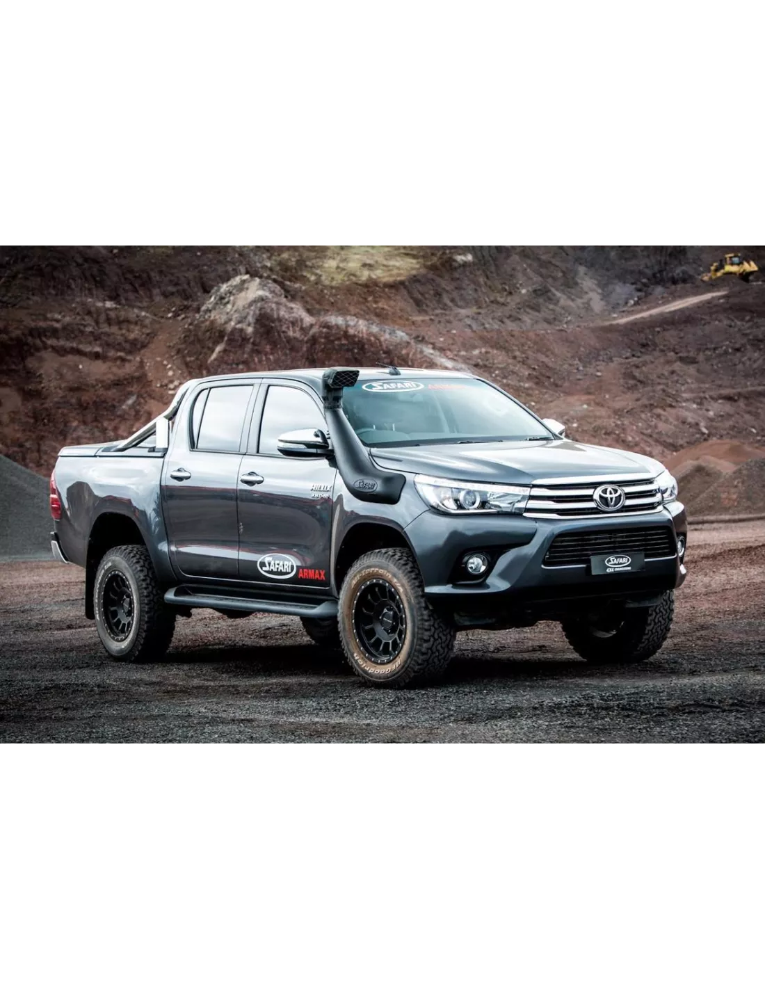 Snorkel Safari Armax Toyota Hilux Revo D4-D SAFARI SNORKEL -