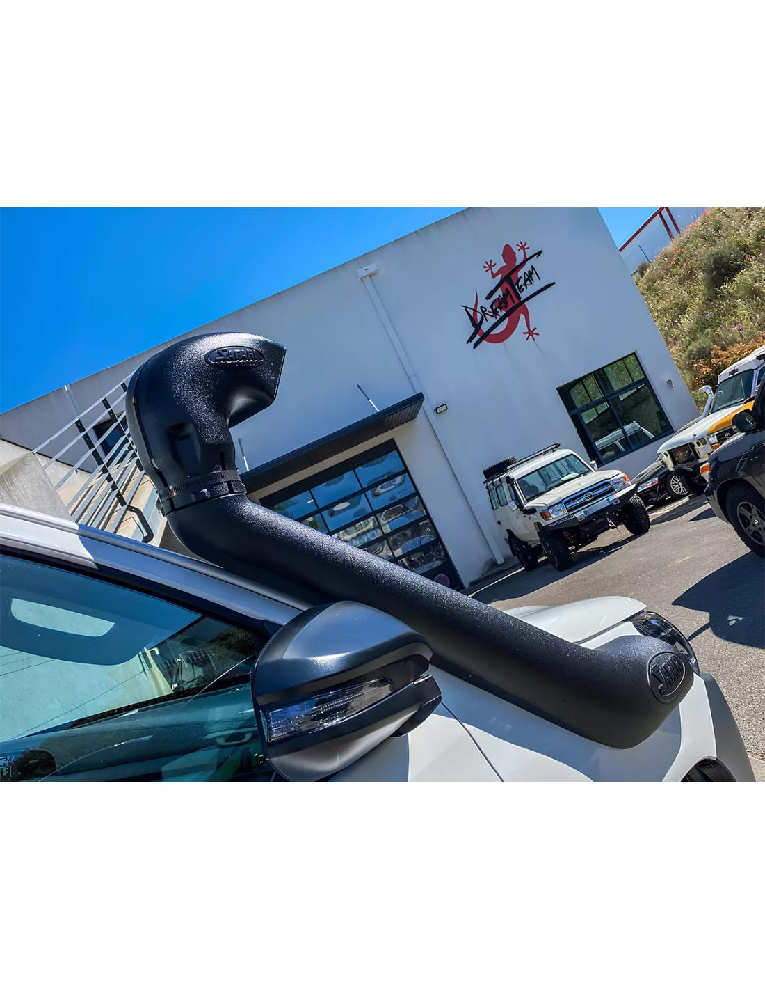 Snorkel Safari Toyota Hilux Revo D4-D - ailes étroites (simple