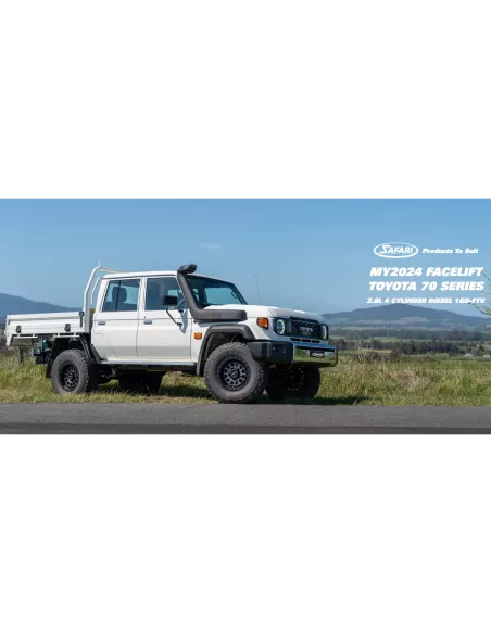Snorkel Safari Armax Toyota Land Cruiser HZJ7 GDJ7 GRJ7 2024+ SAFARI