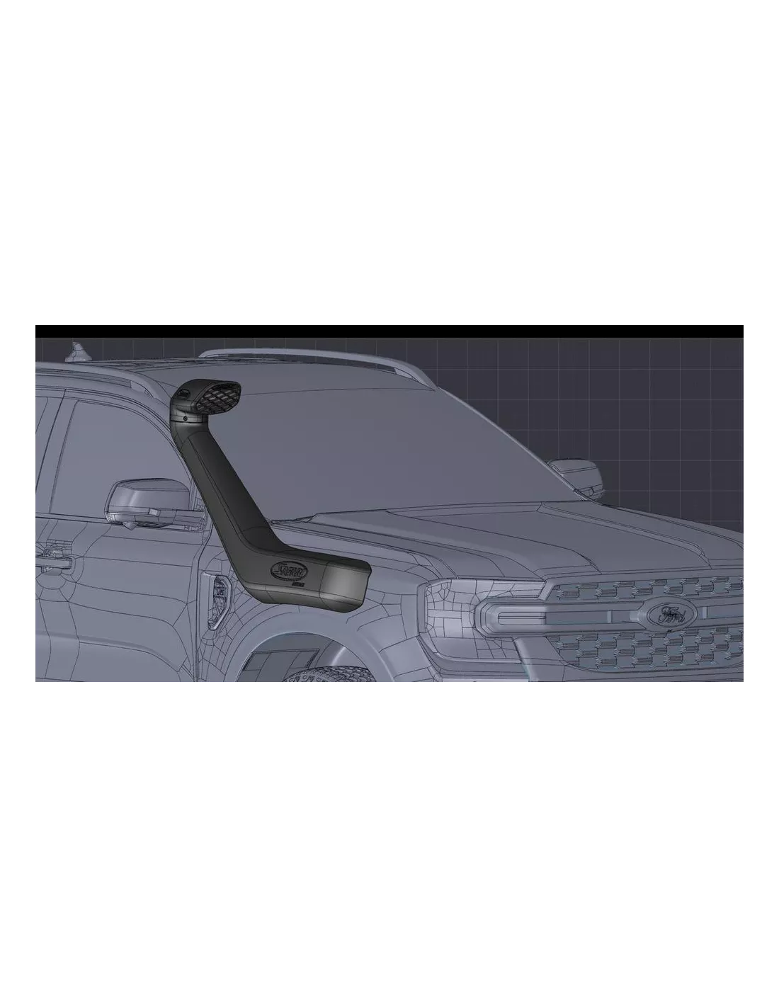 Snorkel Safari Armax Ford Ranger T9 2023+ 2 0L 3 0L EcoBlue SAFARI