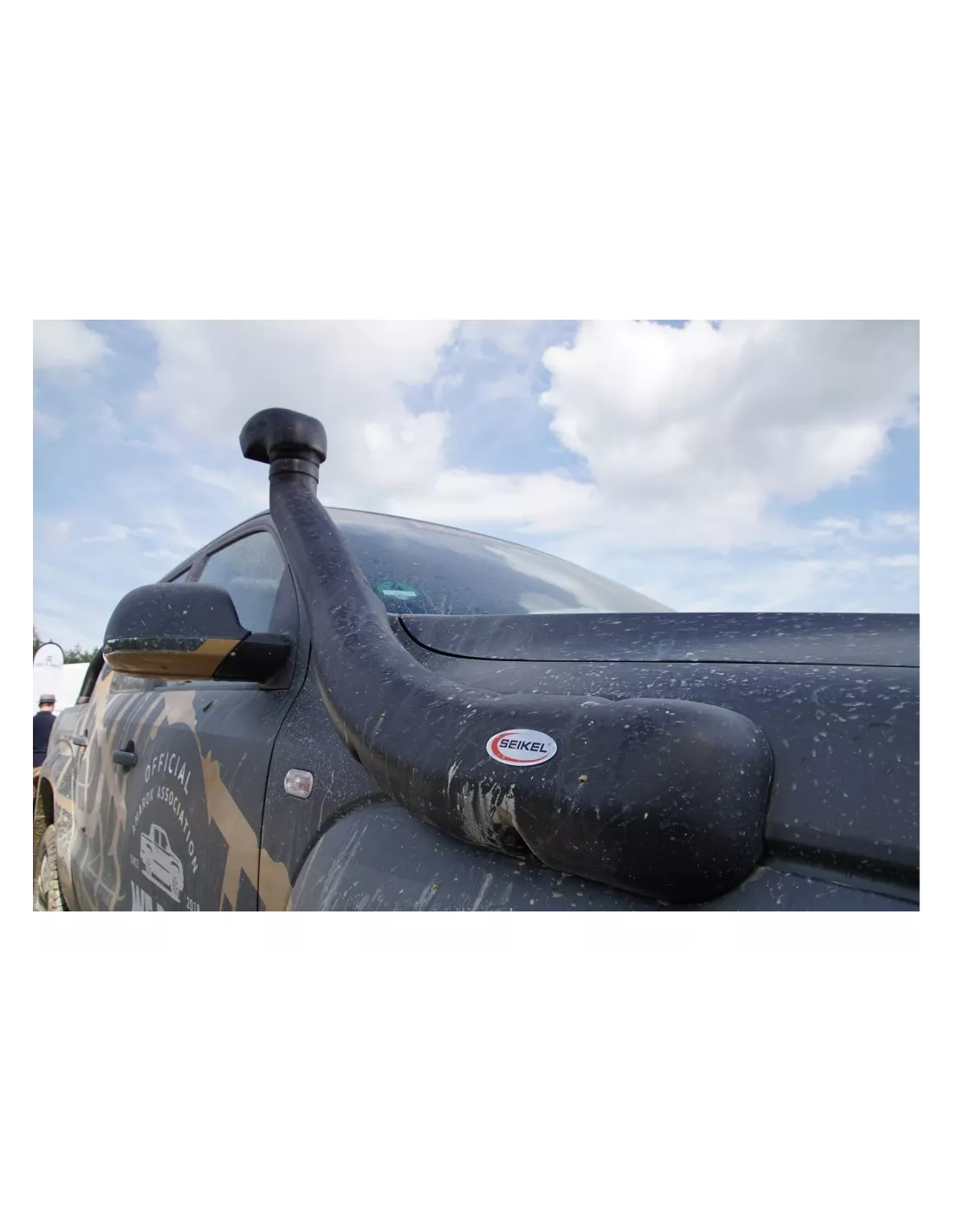 Snorkel en polyéthylène Seikel pour volkswagen Amarok 4 cylindres