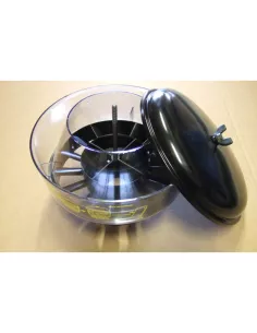 Préfiltre cyclonique Donaldson transparent Ø10 avec entrée Ø3 2