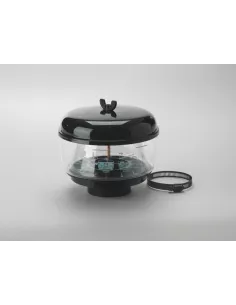 Préfiltre cyclonique Donaldson transparent Ø7 avec entrée Ø3