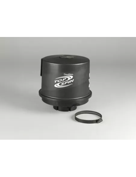Préfiltre cyclonique Donaldson Topspin Ø10 avec entrée Ø4 snorkels
