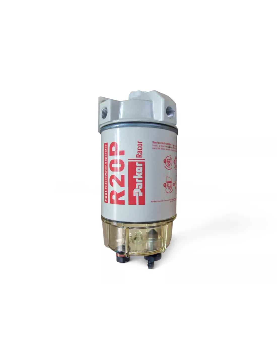 Préfiltre Racor Série 200 230R avec séparateur d'eau - débit 114L/h