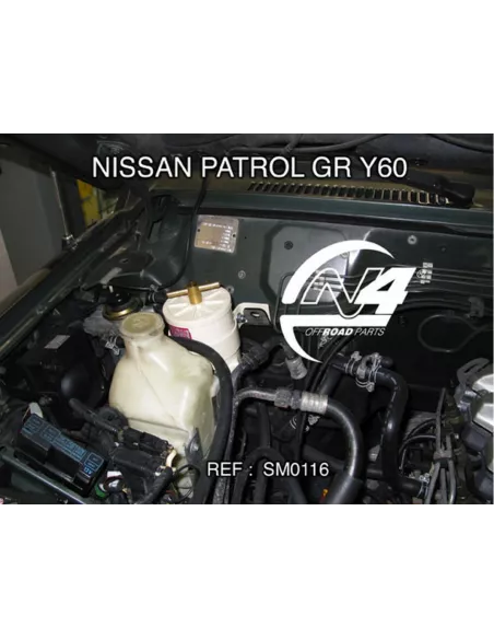 Kit de montage préfiltre Racor pour Nissan Patrol Y60 N4-Offroad