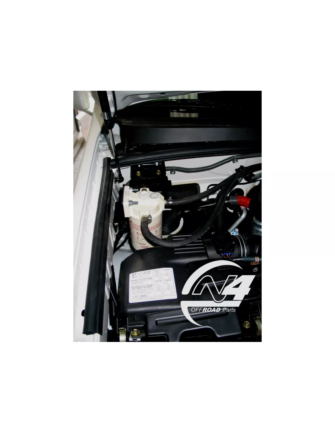 Kit de montage préfiltre Racor pour Toyota KDJ120 N4-Offroad
