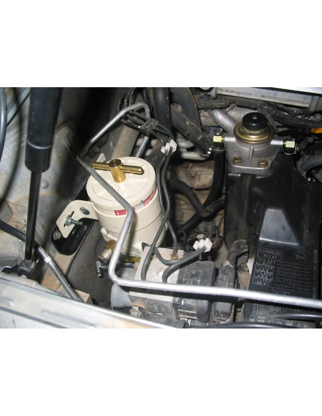 Kit de montage préfiltre Racor 500FG pour Nissan Patrol Y61