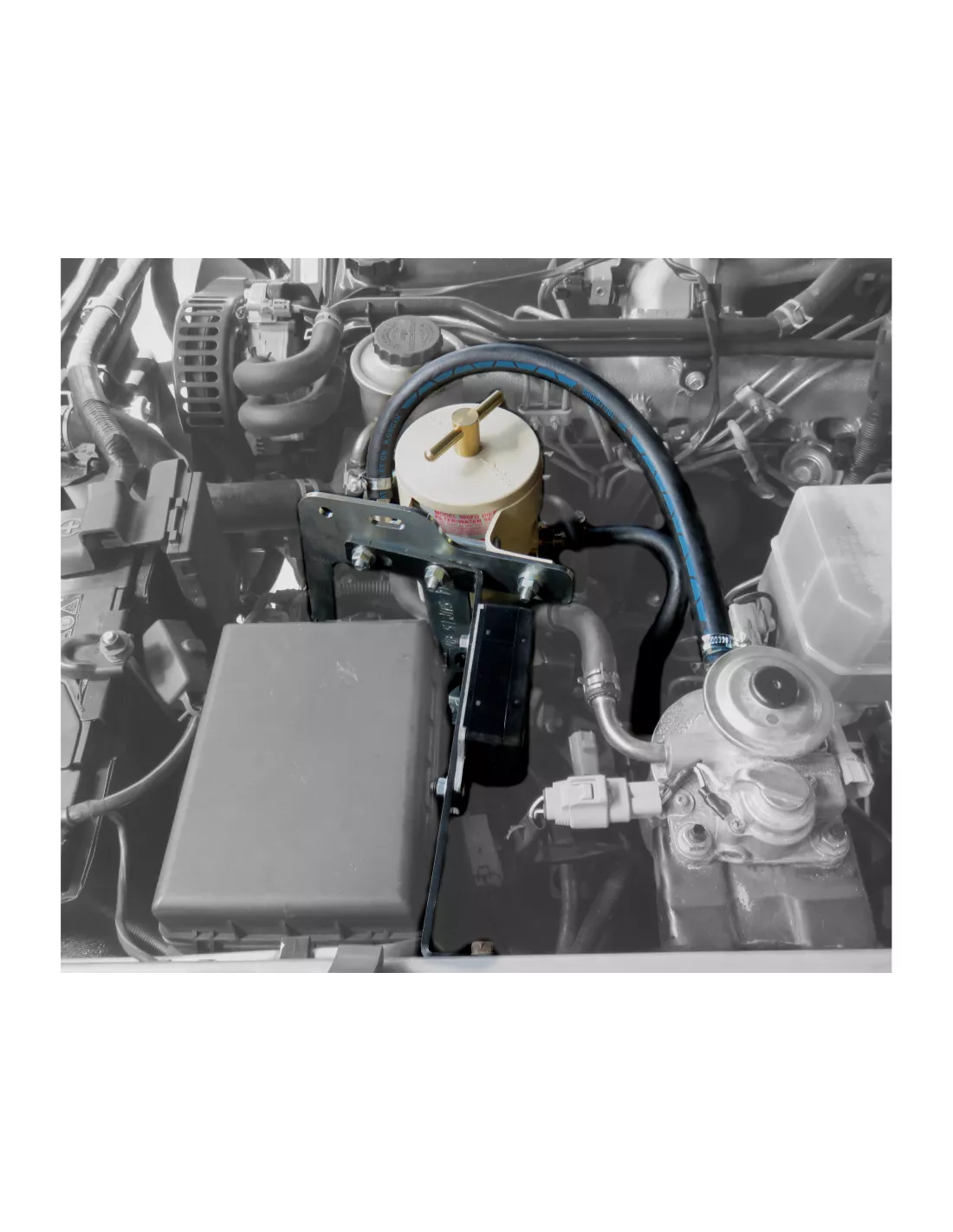 Kit de montage préfiltre Racor 500FG pour Toyota HDJ100 HZJ105