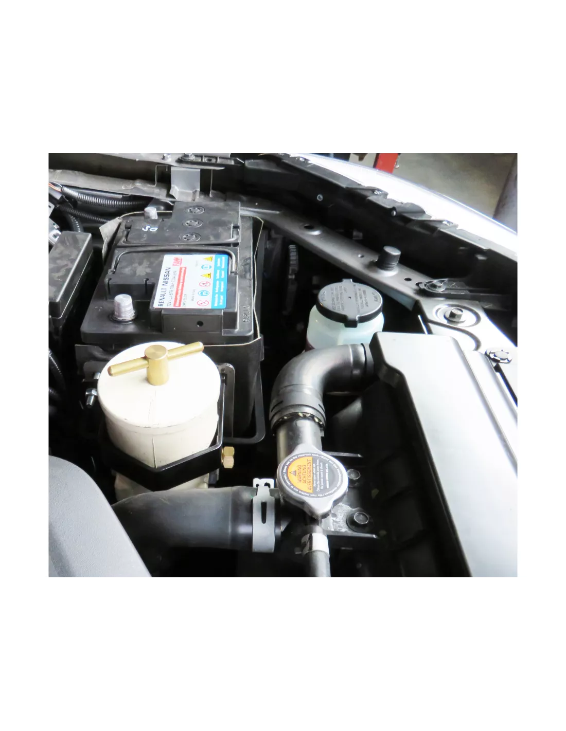 Kit de montage préfiltre Racor 500FG pour Nissan Navara D23 Mercedes
