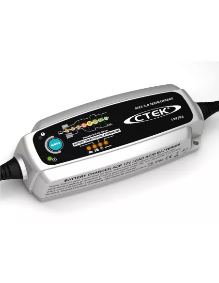 Chargeur de batterie CTEK MXS 5.0 12V 0 8 & 5A CTEK - accessoire 4x4