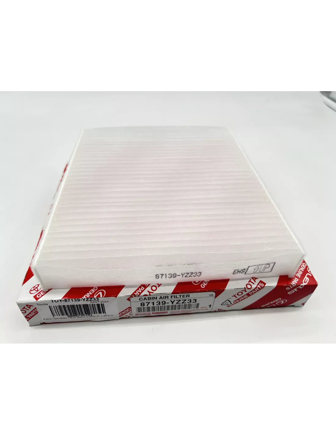 Filtre habitacle / pollen Hilux Revo TOYOTA - accessoire 4x4