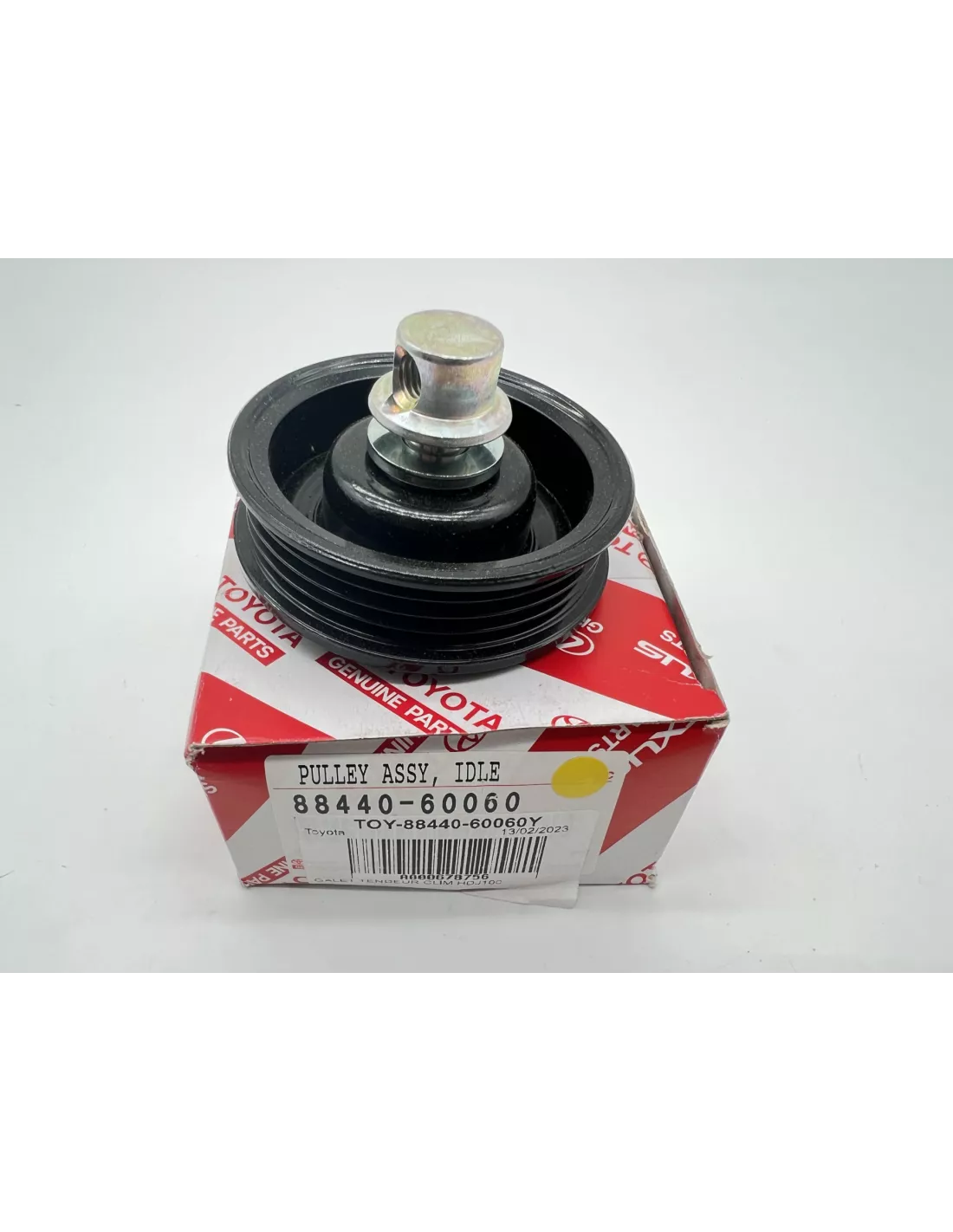 Galet tendeur courroie climatisation accessoire HDJ100 - rainuré