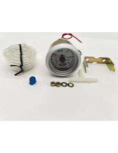 Manomètre de pression de turbo mécanique - 2 bars - Ø42mm - fond