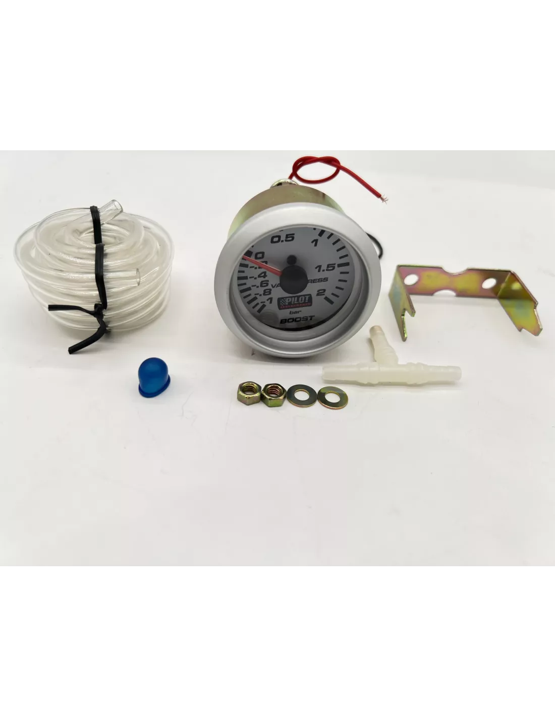 Manomètre de pression de turbo mécanique - 2 bars - Ø42mm - fond